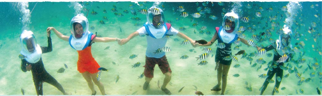 seawalker nusa lembongan