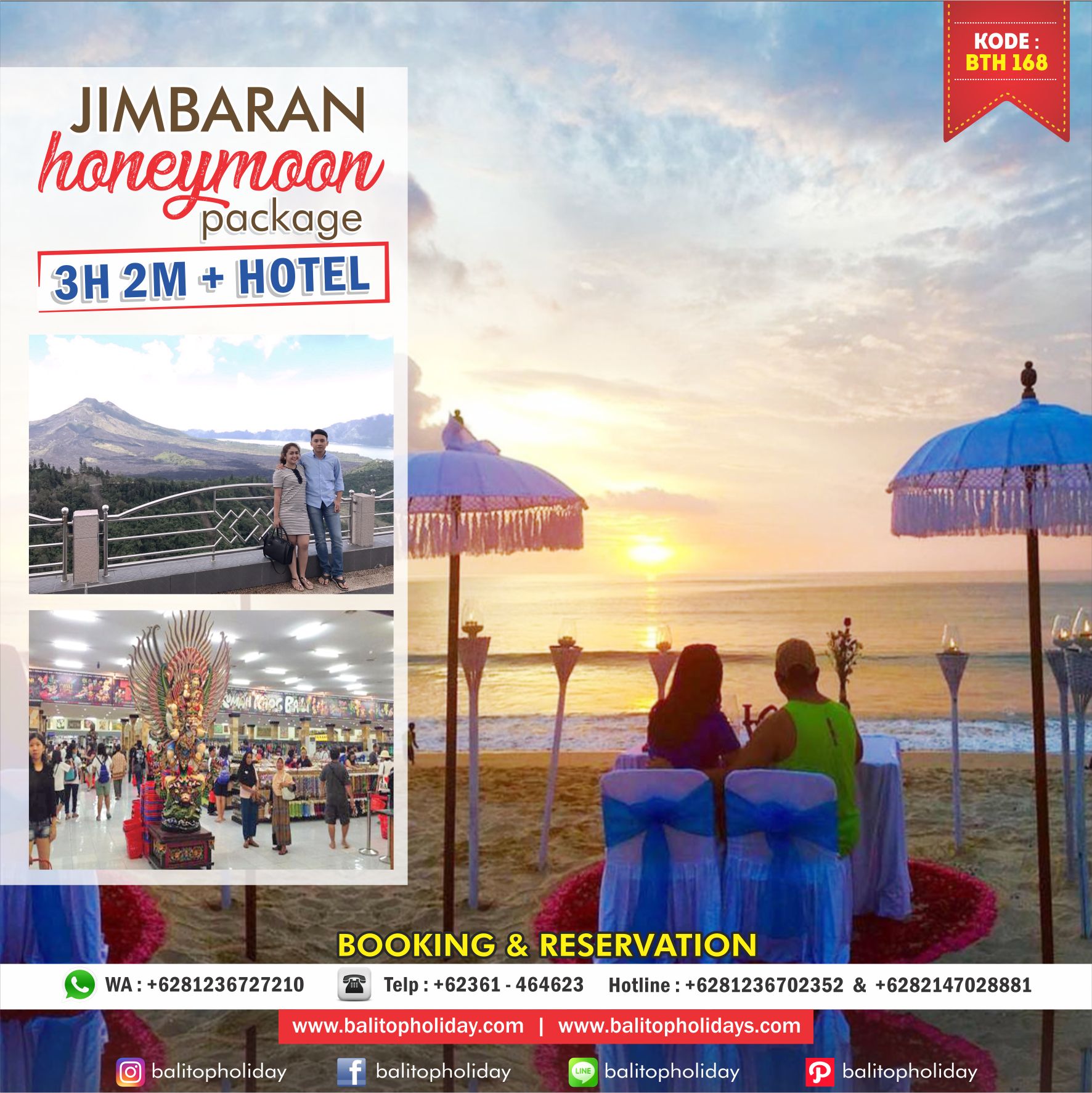 Paket Bulan Madu Murah di Jimbaran