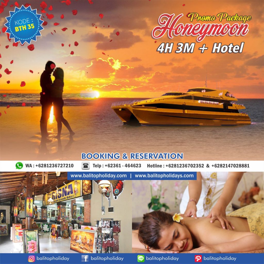 PAKET HONEYMOON BALI 4 HARI 3 MALAM