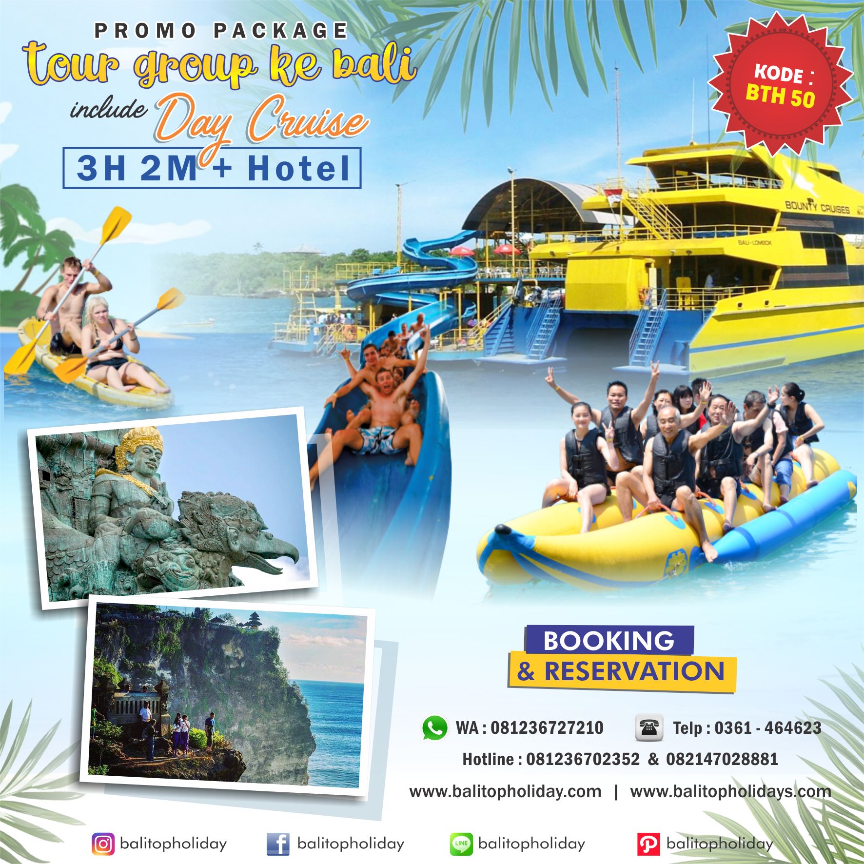 Paket Group 3H 2M + Cruise