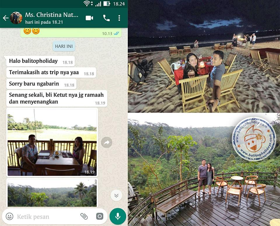 kesan berlibur bersama bali top holiday