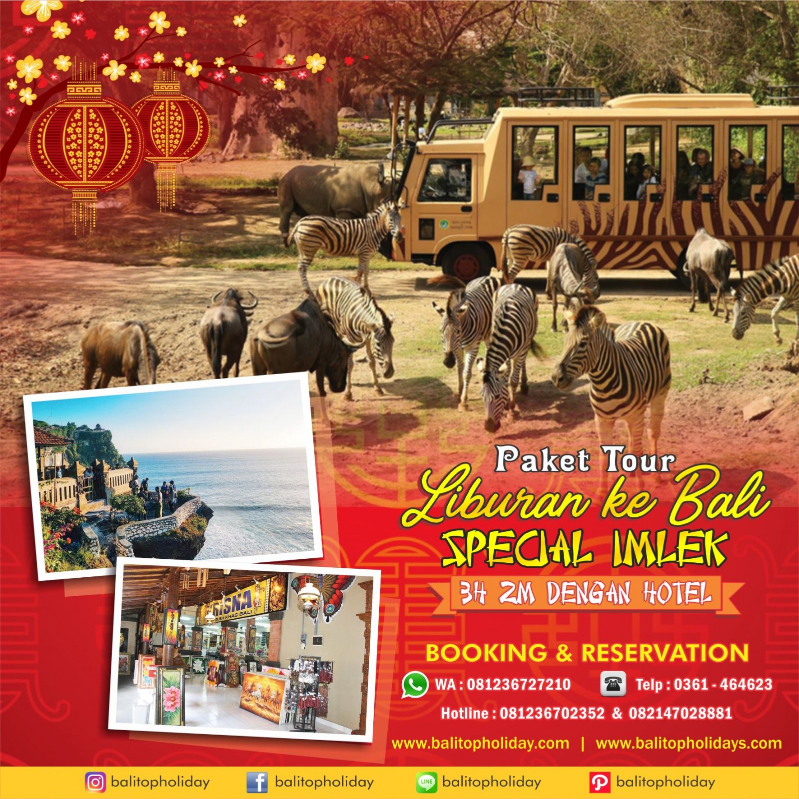 Promo Liburan Imlek 2020 - Paket Wisata dan Tour Bali Murah