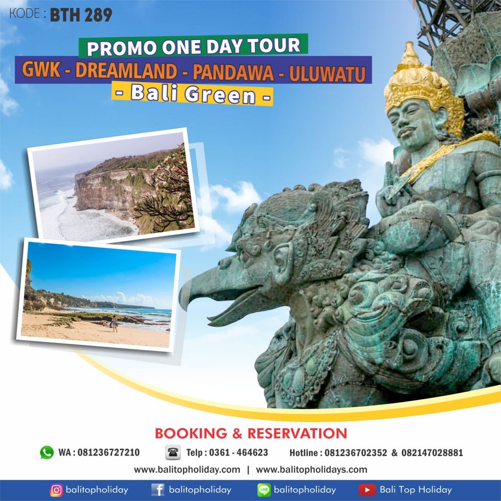 Itinerary Bali Paket Tour GWK 1 Hari