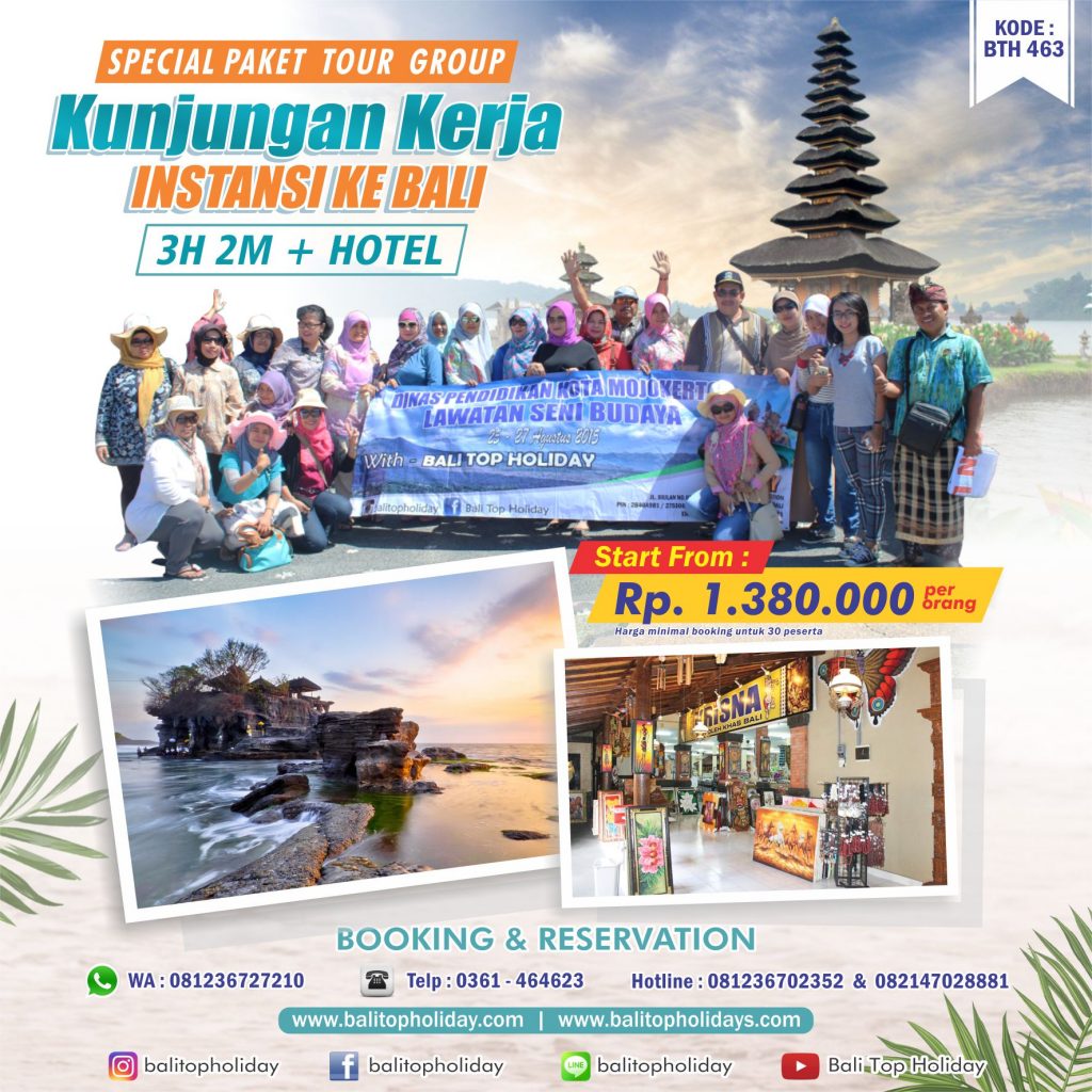 Paket Kunjungan Kerja di Bali