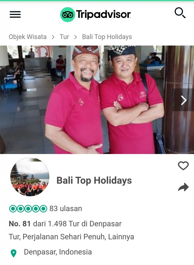 Tour Guide Bali