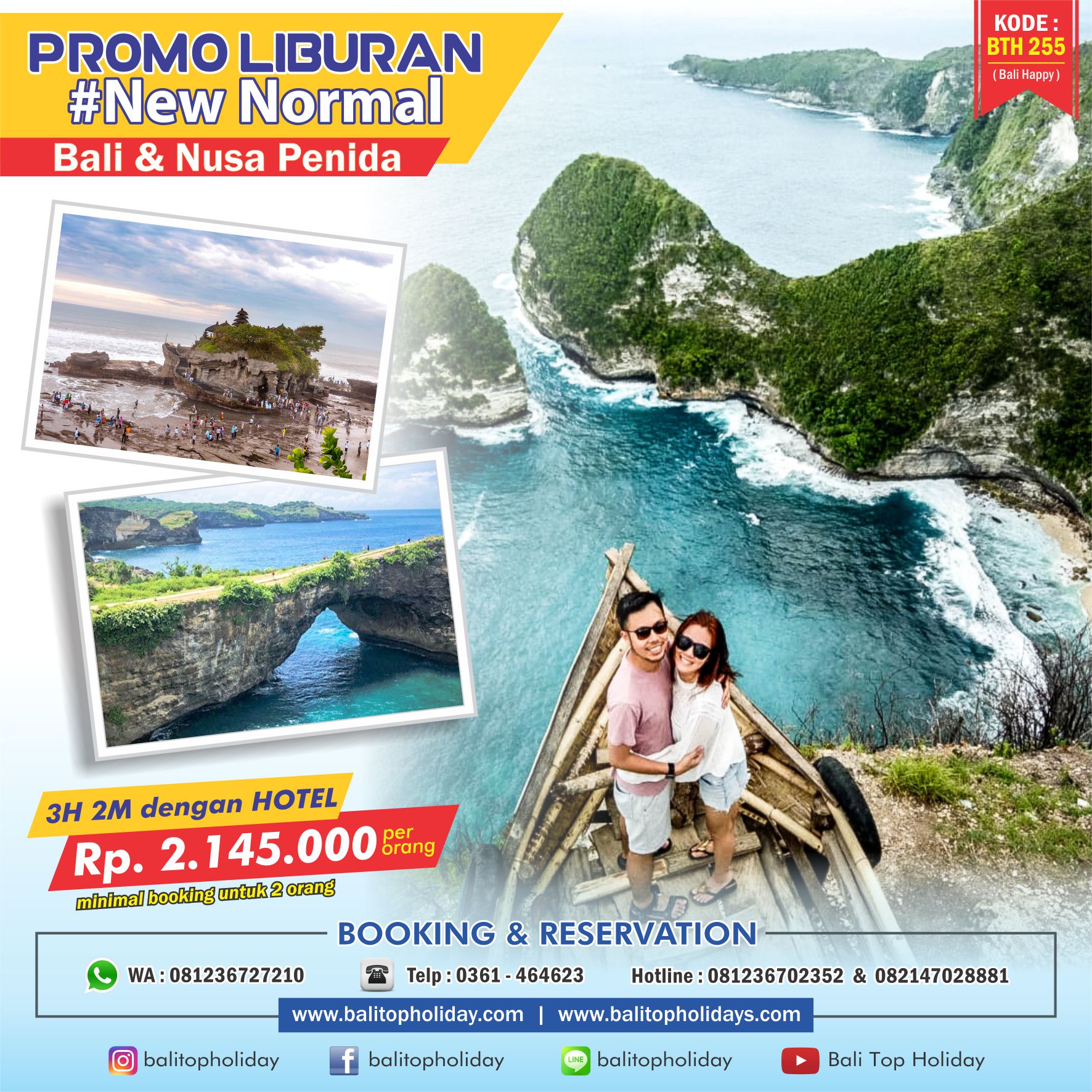 paket tour jakarta bali 2022