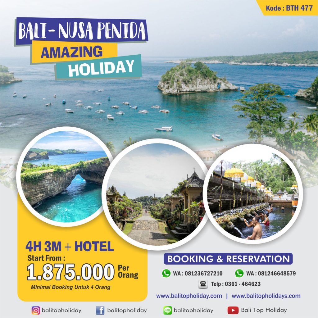Paket tour bali nusa penida
